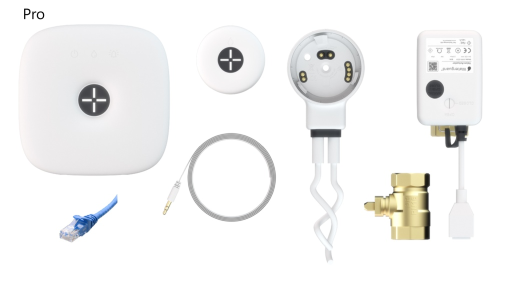 Waterguard+ Wireless Single DN20 PRO med WaterSensor+ – tillverkarens produktbild